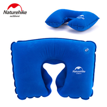 Naturehike Portable Outdoor Travel Inflatable Air Cushion Pillow New Popular Plane Train trip U-shaped neck pillows 2024 - buy cheap