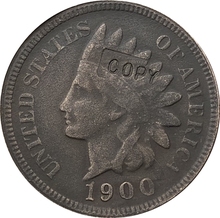 1900 Indian head cents coin copy 2024 - buy cheap