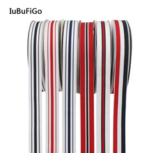 [IuBuFiGo] Stripe Petersham Ribbons Hat Ribbons 9mm/16mm/25mm  10y/lot 2024 - buy cheap