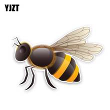 YJZT 14.6CM*10.1CM Interesting Bee PVC Decal Modelling Car Sticker 12-300850 2024 - buy cheap