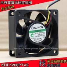 NEW SUNON KDE1206PTV2 12V 0.8W 6025 6CM cooling fan 2024 - buy cheap