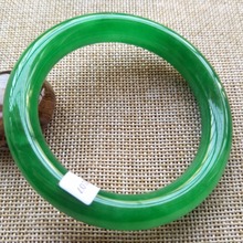 fine jewelry expensive  58-60mm Certified  Natural full  ice Green Jadeite JADE Bracelet Bangle  best gift  free shipping 2024 - buy cheap