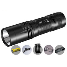 NITECORE R40 Rechargeable Flashlight CREE XP-L HI LED max 1000 lumen beam throw 520 meters tactical torch with original battery 2024 - buy cheap