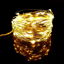 5V USB Led string 10M100led Christmas Holiday Wedding Party Garland Decoration Festival LED Sliver Wire String Fairy Light  Lamp 2024 - buy cheap