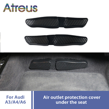 Atreus-aquecedor ac de assento automotivo, 2 unidades, para audi a4, b8, s4, rs4, audi a3, 8v, ventilação, capa, proteção, adesivo 2024 - compre barato