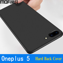 for oneplus 5 case cover hard PC full protect one plus 5 case back cover black capas thin coque MOFi original 1 plus 5 case 5.5 2024 - buy cheap