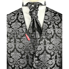 New arrival free shipping groom  waistcoat (vest+ascot tie+cufflinks+handkerchief) 2024 - buy cheap