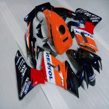 Conjunto de plástico ABS personalizado para motocicleta, kit de carenado de naranja, para CBR125R, 2002, 2003, 2004, 2005, 2006, 2007 2024 - compra barato