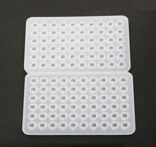 Molde de silicona transparente de resina para manualidades, 60 combinaciones de cubos de hielo, Moldes de resina epoxi de molde para joyería 2024 - compra barato