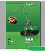 Sennebogen-conjunto completo de tienda Manual, eléctrica e hidráulica, Schematic 2024 - compra barato