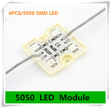 Lámpara de luz impermeable IP65 de alto brillo, 4 Módulo de píxeles LED, 12V, SMD 100, 5050, Envío Gratis 2024 - compra barato