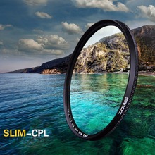 Круговой поляризационный фильтр ZOMEI CPL для объектива камеры Canon Nikon DSLR 82 мм 2024 - купить недорого
