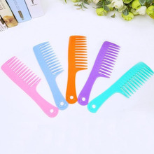 New Arrival 1PC Random Long Hair Beauty Comb Simple Colorful Women Girls Comb 2024 - buy cheap