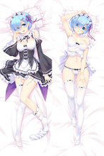 El Anime japonés Re: cero kara Hajimeru Isekai Seikatsu Rem funda para almohada cubierta de la ropa de cama fundas de almohada Dropship 16238 2024 - compra barato