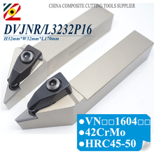 EDGEV DVJNR/DVJNR dvjnd CNC cortador de torno de Metal soporte de herramienta de torneado externo para inserto de carburo Indexable VNMG160408 2024 - compra barato