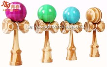FEDEX IP IE Bamboo green kendama can degrade Outdoor sport Adult educational   2piece/lot  Boutique Wholesale 2024 - buy cheap