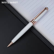 Personalized Pen Writing Metal Ballpoint Pen Company Name School Office Supplies Accessories 2024 - buy cheap