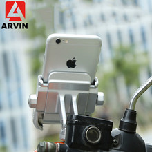 Arvin Aluminum Cycling Bicycle Phone Holder Adjustable Universal Motorcycle Bicycle Phone Mount For GPS Mountain Bike Handlebar 2024 - buy cheap