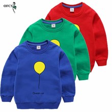 Toddler Kids Sweater Children Sweatshirt Autumn Long Sleeve Cotton Boy's Girls's Pullover Soft Teenager Tee Tops Clothes Selling 2024 - buy cheap