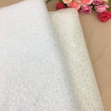 GLace 1Y/Lot High quality 4mm imported sequin mesh lace fabric for wedding stage material costumes sequins lace fabric TX795 2024 - buy cheap