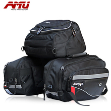 AMU Motorcycle Waterproof Saddlebags Package Bags Moto Tail Luggage Side Suitcase Motocross Tank Bag Oxford Rear Seat bags 2024 - buy cheap