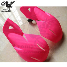 Plastic handguards hand guard Fit Motorcycle Motocross Dirt Pit Bike ATV XLR125 YZF KLX KTM 7/8" 22mm motorbike Handlebar pink 2024 - buy cheap