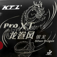 KTL Pro XT (Pro-XT) pipas de dragón plateadas en tenis de mesa (ping pong) de goma con esponja 2024 - compra barato