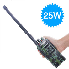 ABBREE-walkie-talkie AR-25W de potencia de salida, 25W, 10W, 5W, UHF, 400-480MHz, 10Km, batería de 4000mAh, Radio Ham, antena táctica 2024 - compra barato