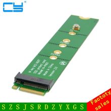 Адаптер-адаптер PCI-E с 2 полосами M.2 M key NGFF SSD папа-мама для XP941 PM951 SM961 SM951 2024 - купить недорого