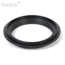 Черный 58 мм макрообъектив обратного хода переходное кольцо для Nikon AI Mount 2024 - купить недорого