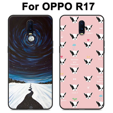For OPPO R17 Case cover cute cartoon soft phone Case For OPPOR17 Protection Shell For OPPO R 17 shell For OPPO R17 fundas 2024 - buy cheap