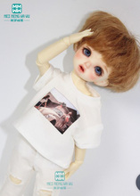BJD doll clothes fits 27cm-30cm 1/6 BJD doll casual suit T-shirt denim jacket 2024 - buy cheap