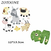 ZOTOONE Iron Patches for Clothing Cute Animal Sets Beaded Applique Clothes T Shirt Heat Transfer Dog DIY Accessory Decoration C 2024 - buy cheap