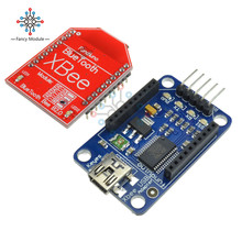 Módulo 2 em 1 bluetooth bee master, módulo + mini bluetooth xbee, usb para adaptador de porta serial ft232rl para arduino 2024 - compre barato