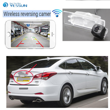 YESSUN Автомобильная беспроводная камера заднего вида для Hyundai i40 Sedan 2011 ~ 2017 CCD камера заднего вида для парковки 2024 - купить недорого
