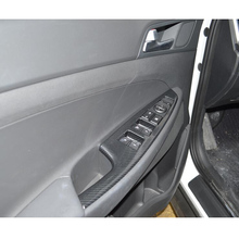 4 шт./компл. Автомобильная внутренняя дверная ручка подлокотник панель окно переключатель рамка отделка крышка Стайлинг для Hyundai Tucson 2015 2024 - купить недорого