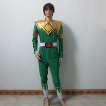 Green Ranger-disfraz para fiesta de Navidad, uniforme de Halloween, traje de invierno, cualquier tamaño 2024 - compra barato