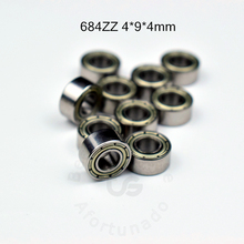 684 684ZZ 4*9*4mm 10pieces bearing free shipping ABEC-5 Metal Sealed Miniature Bearing 684 684Z 684ZZ  chrome steel bearings 2024 - buy cheap