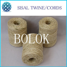 Free shipping 12pcs/lot natural sisal fibre twine (dia.: 1.5mm, 1 ply twisted)80m/spool, sisal packing twine 2024 - buy cheap