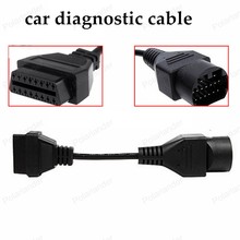 Best Quality auto Adapter Professional tool for Mazda 17 pin cable to 16 Pin OBD2 OBD2 Service Car Diagnostic scanner cables 2024 - buy cheap