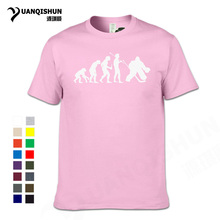 High Quality 16 Colors Summer New Evolution Of Ice Hockeyer YOUTH TOP CLUB T-shirt Men Cotton Printed Short-sleeve T shirt Tee 2024 - buy cheap