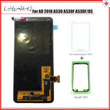 100% new original A530 LCD For Samsung Galaxy A8 2018 A530 A530F A530K A530L LCD Display Touch Screen Digitizer Assembly 2024 - buy cheap
