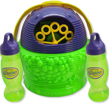 New Design Basket-Type Electronic Automatic Bubble Machine,Plastic Bubble Blower Soap Bubbles Baby Toy 2024 - buy cheap