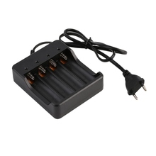 18650 Battery Charger US/EU plug 4 Slots Intelligent with short circuit protection For 4*18650 lithium-ion rechargeable battery 2024 - buy cheap