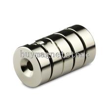 1pc N35 Super Strong Round Neodymium Countersunk Ring Magnets 30 x 10 mm Hole: 6 mm Rare Earth Wholeslae 2024 - buy cheap
