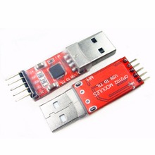 1 pçs/lote 5PIN Conector USB 2.0 para UART TTL Módulo Conversor Serial CP2102 Novo 2024 - compre barato