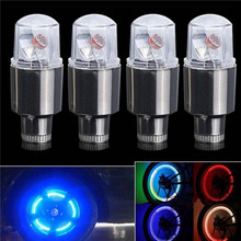 2Pcs LED Car Bike Wheel Tire Tyre Valve Dust Cap Spoke Flash Lights Car Valve Stems & Caps Accessories 2024 - buy cheap