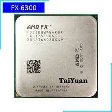 AMD FX-Series FX-6300 FX 6300 3.5 GHz Six-Core CPU Processor FD6300WMW6KHK Socket AM3+ 2024 - купить недорого