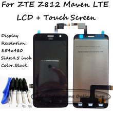 For ZTE Z812 Maven LTE LCD Display + Touch Screen Digitizer assembly Smartphone + Free Tools 2024 - buy cheap
