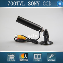 Free shipping 1/3" SONY SUPER HAD CCD 700TVL Mini bullet Camera Security Small Mini CCTV Camera WITH 8MM LENS 2024 - buy cheap